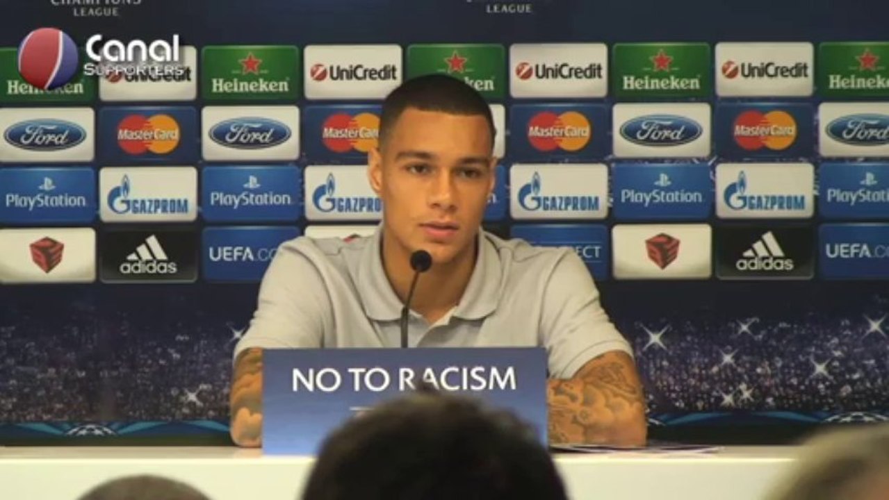 Anderlecht : PSG - Conférence de presse de Gregory Van der Wiel