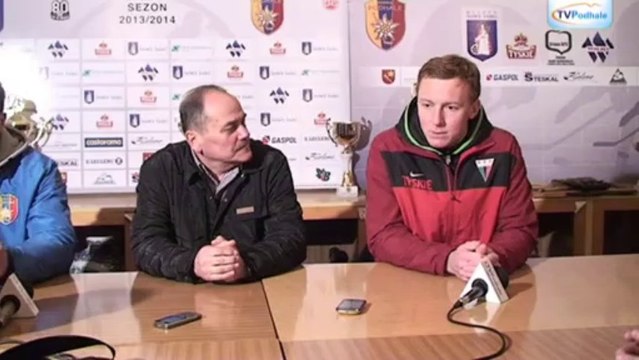 Konferencja prasowa po meczu Podhala z Tychami