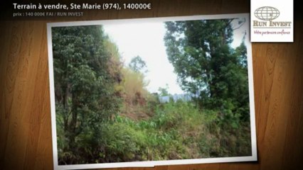 Terrain à vendre, Ste Marie (974), 140000€