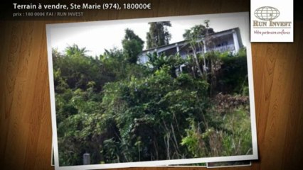 Terrain à vendre, Ste Marie (974), 180000€