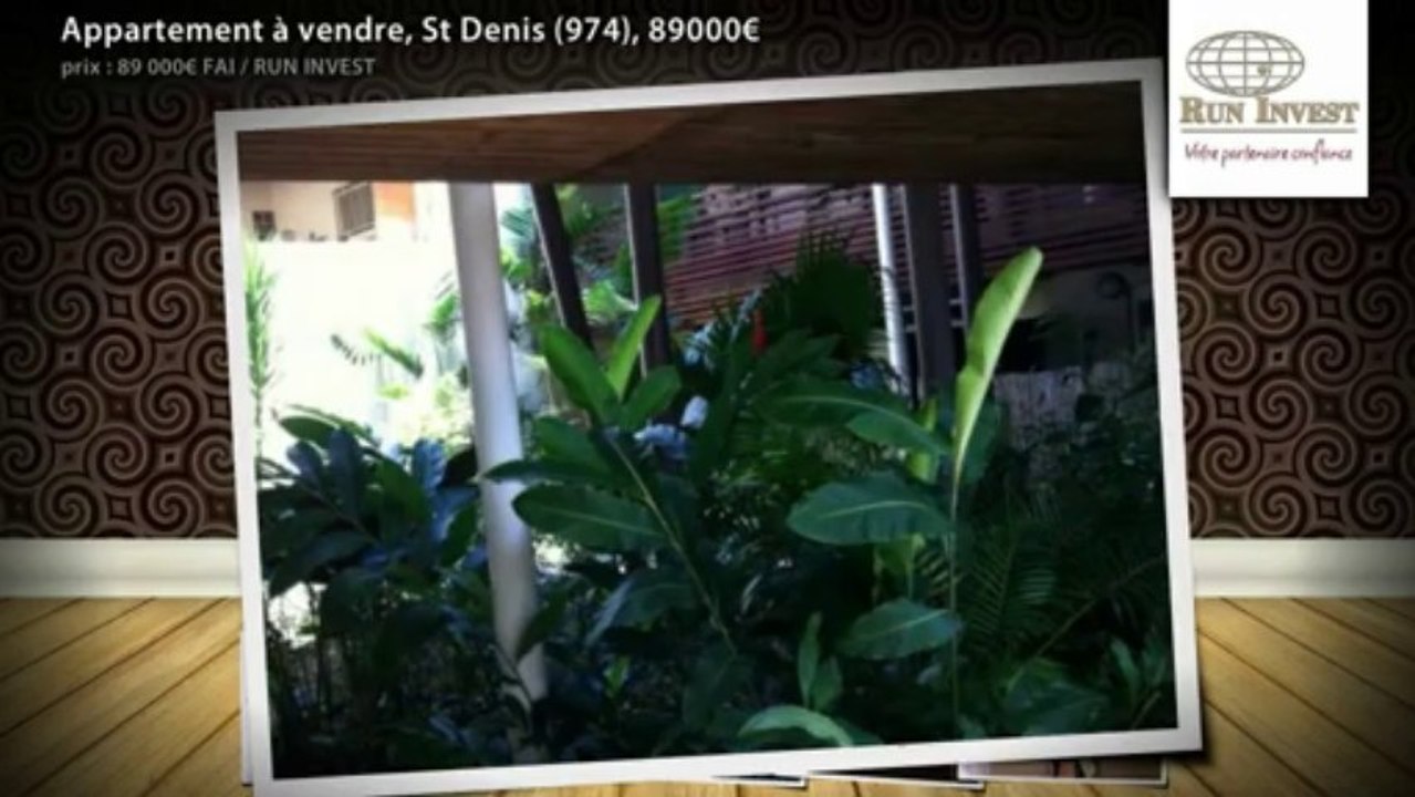 Appartement à vendre, St Denis (974), 89000€