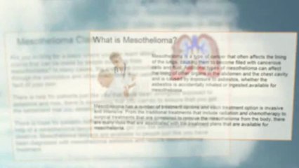 Mesothelioma Attorney videos - Dailymotion