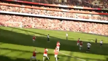 Robin Van Persie Goal Vs Tottenham 5-2 (FANS View)