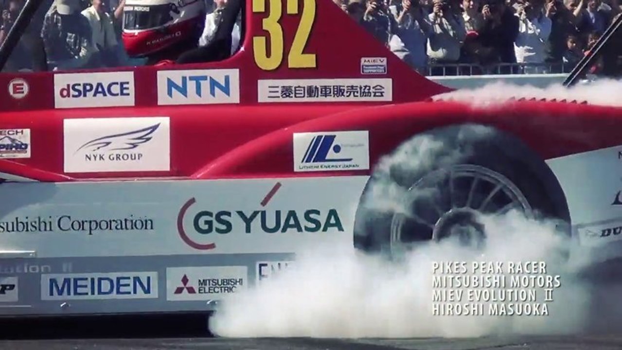 EV Electric Racing in MSJ2013 Drift and Burnout