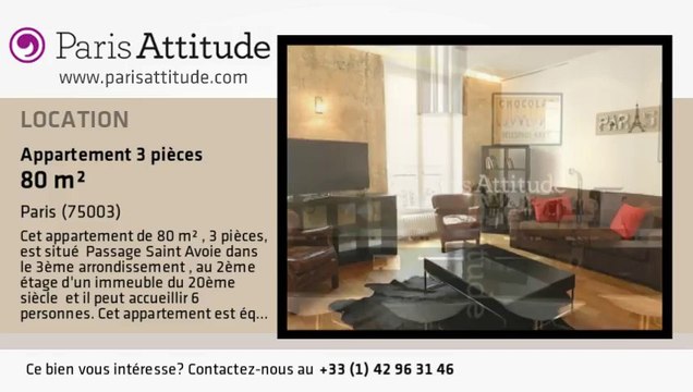 Appartement 2 Chambres à louer - Centre George Pompidou, Paris - Ref. 8324