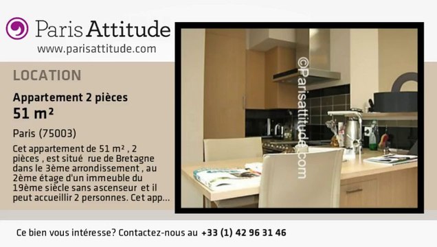 Appartement 1 Chambre à louer - Temple, Paris - Ref. 7555