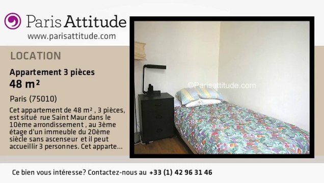 Appartement 2 Chambres à louer - Belleville, Paris - Ref. 7074