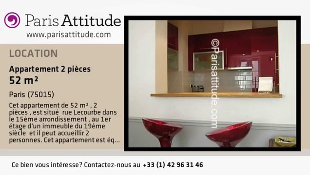 Appartement 1 Chambre à louer - Commerce, Paris - Ref. 7373