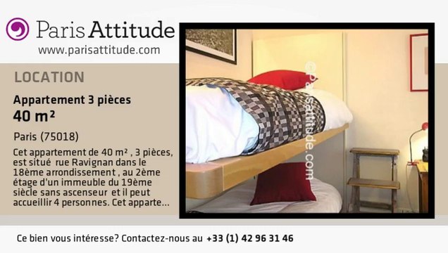 Appartement 2 Chambres à louer - Montmartre, Paris - Ref. 6741