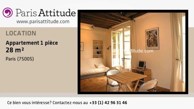 Appartement Studio à louer - Quartier Latin/St Michel, Paris - Ref. 927