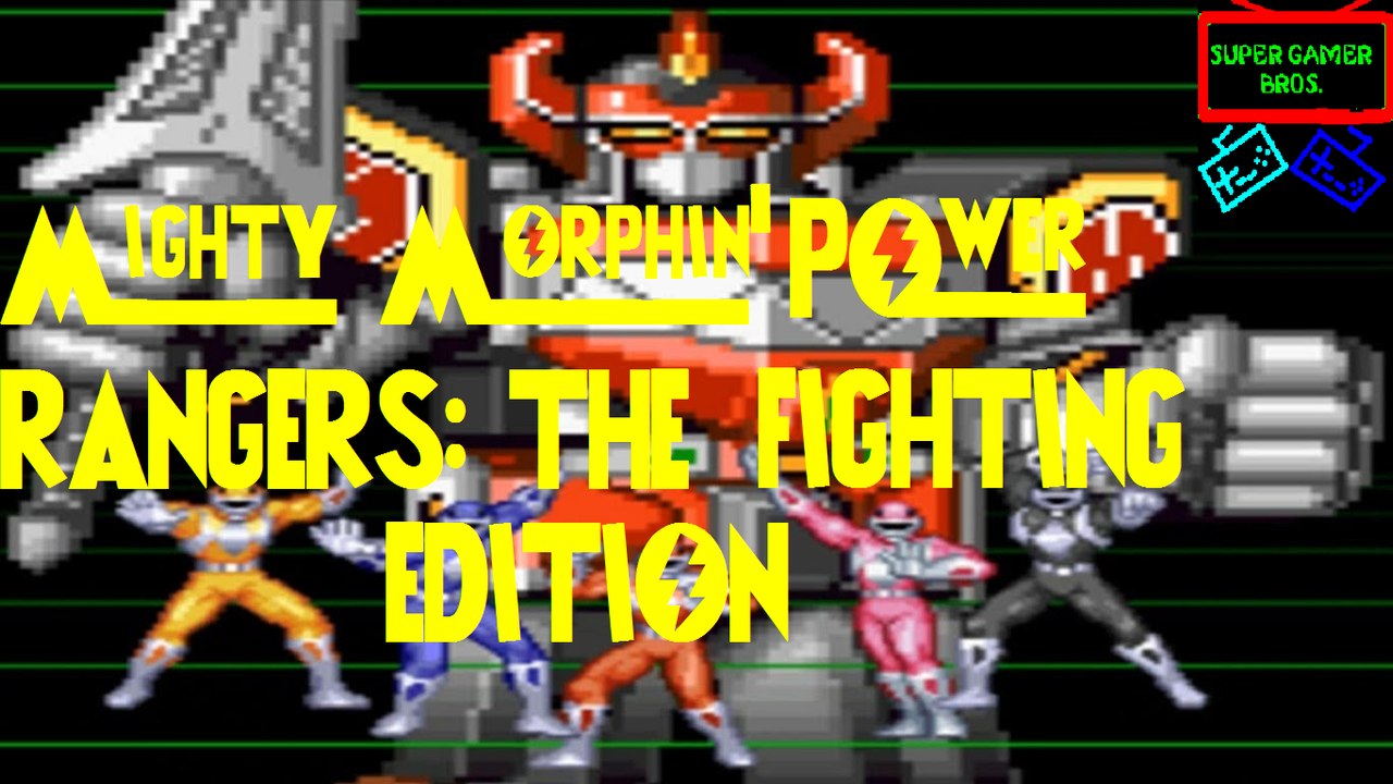 Super Gamer Bros. - Mighty Morphin Power Rangers: The Fighting Edition