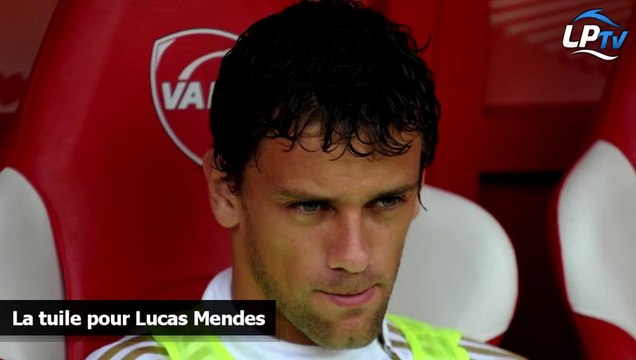 La tuile pour Lucas Mendes