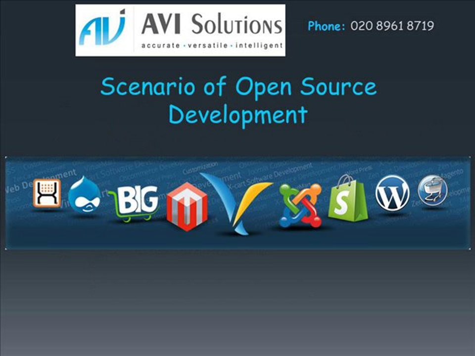 Open Source Development UK by AVI Web Solutions