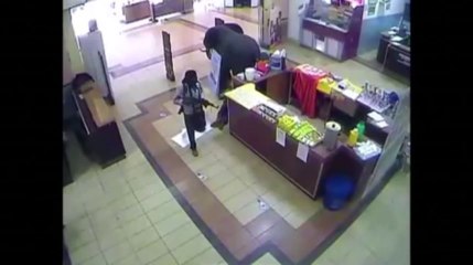 Attaque du supermarché au kenya! Vidéo de surveillance.
