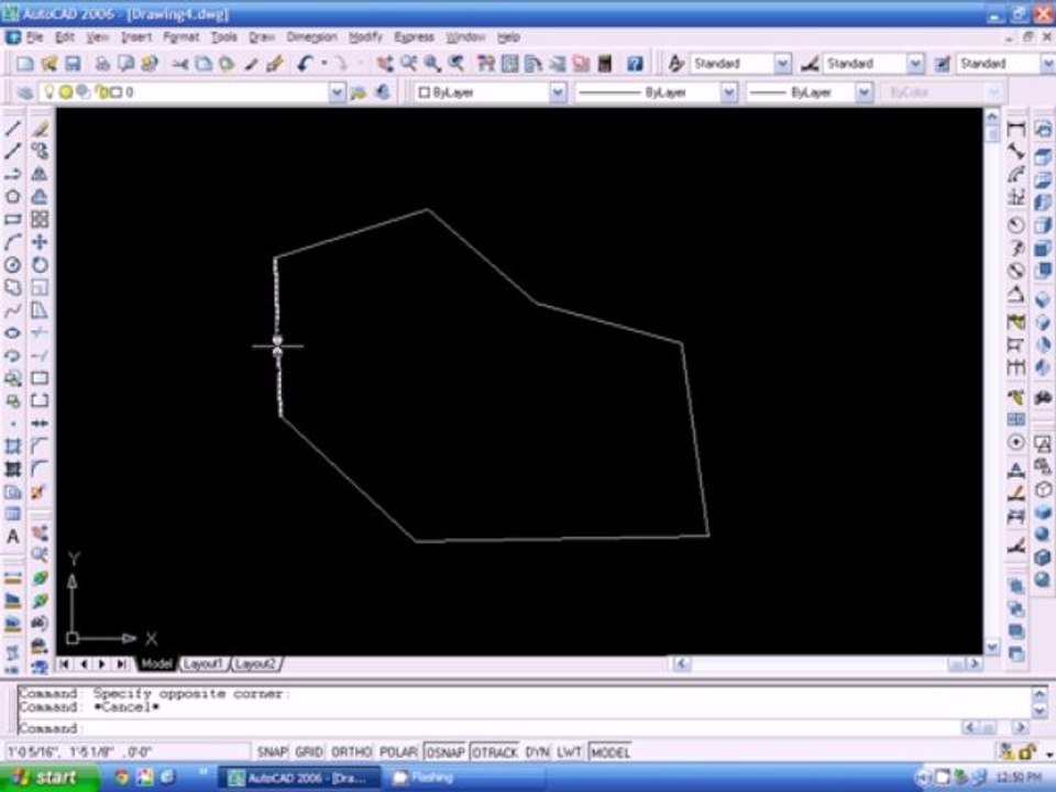Autodesk - Auto CAD 2006/2008 - Command - Border (Bo) - Urdu / Hindi