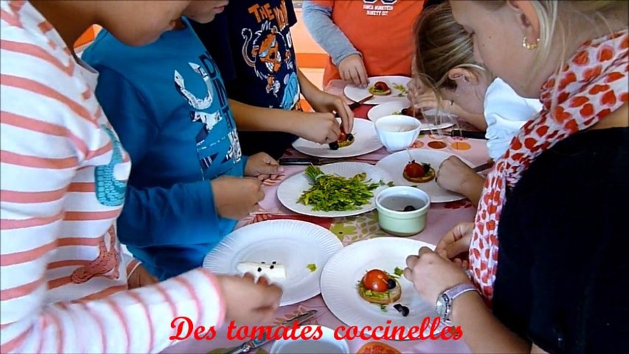 ateliers Food Art Les aliments animés école au Lavandou