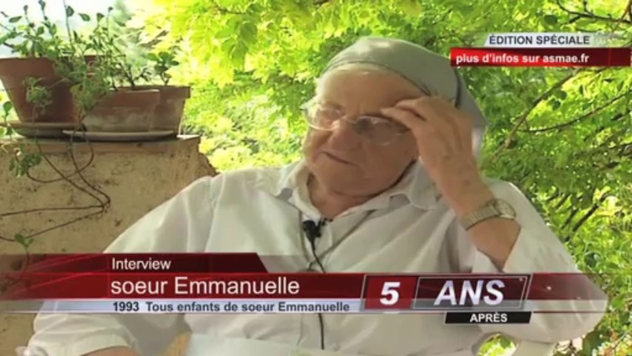Interview exclusive de soeur Emmanuelle par PPDA (virtuelle)