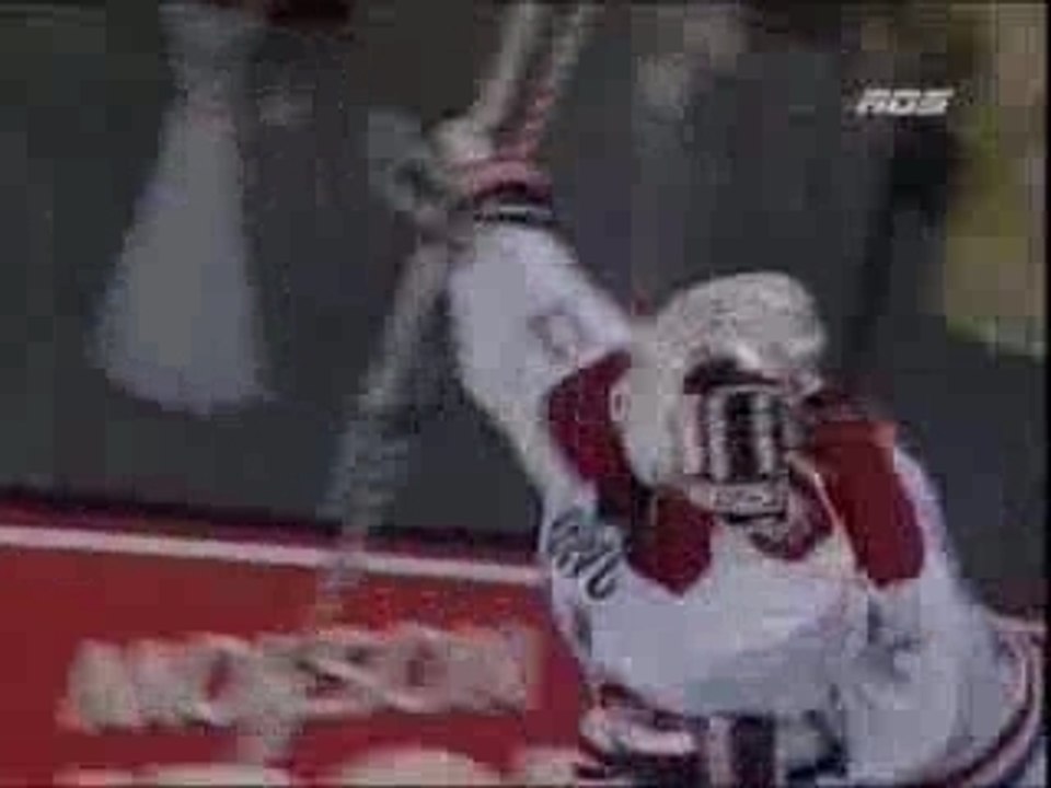 Koivu vs Bruins But