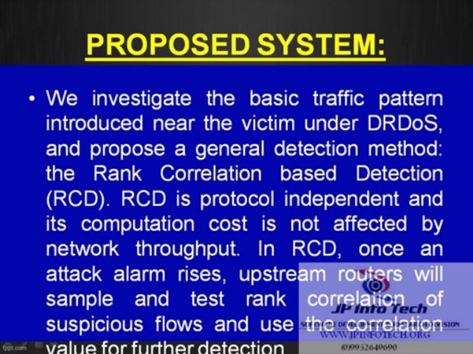 A Rank Correlation Based Detection against Distributed Reflection DoS Attacks.