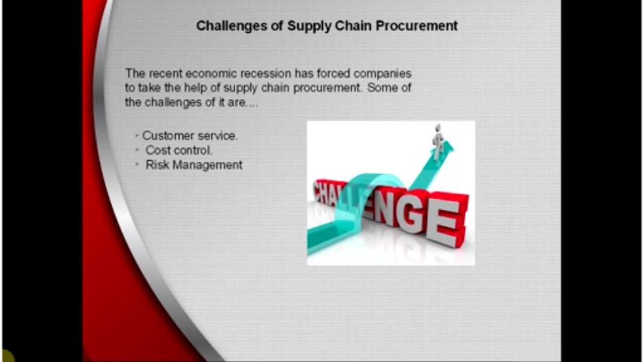 Supply Chin Procurement and its Challenges
