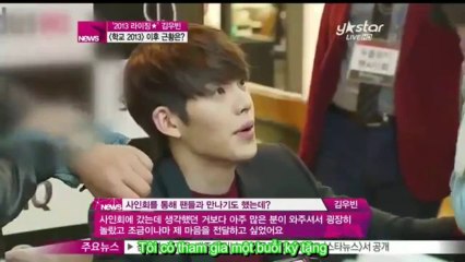 {Dinosaurteam}[Vietsub] 130412 YStarnews with Kim Woo Bin