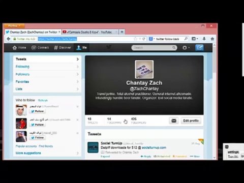 Twitter Bot - Auto Follow [Powered By DopeBotz.com]