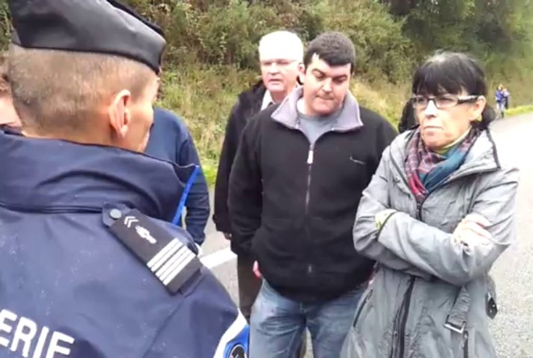 Ecotaxe. Les manifestants exigent la venue du préfet