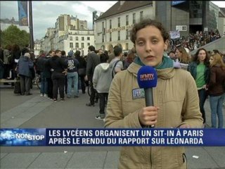 Des centaines de lycéens dans la rue pour le retour de Leonarda - 19/10