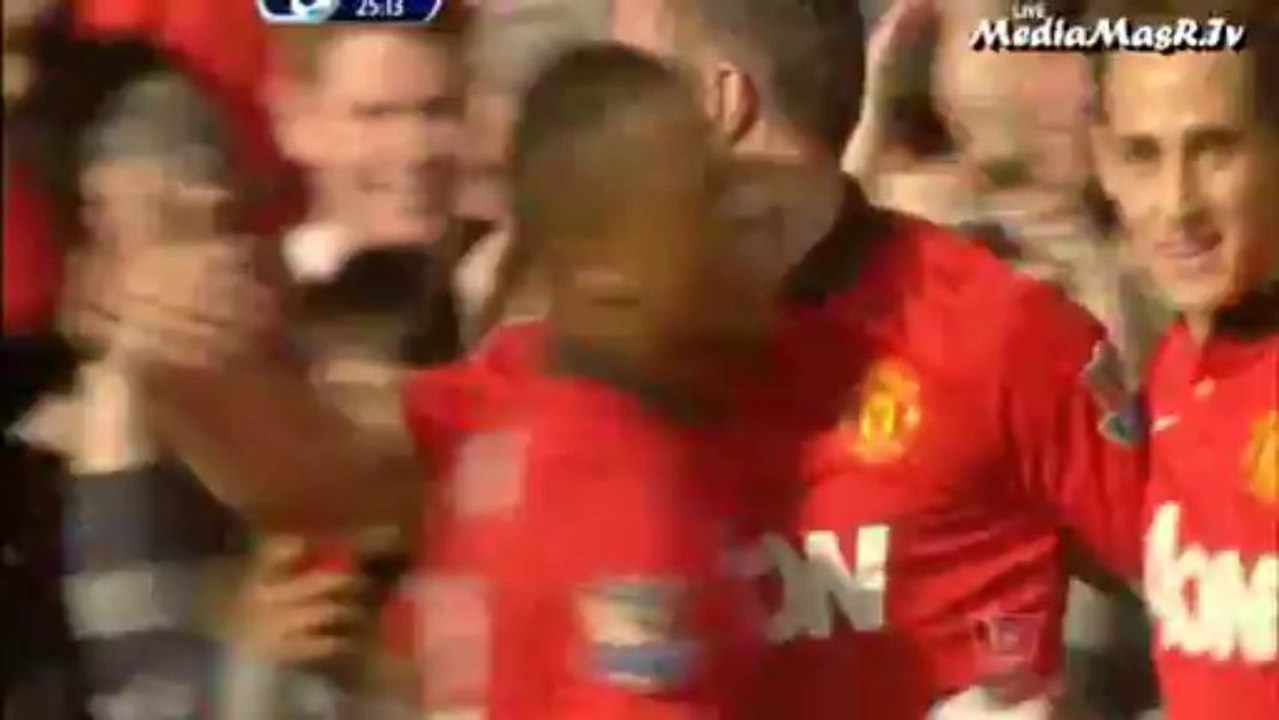 هدف مانشستر يونايتد الأول في ساوثهامبتون - الأسبوع 8 - 19/10/2013