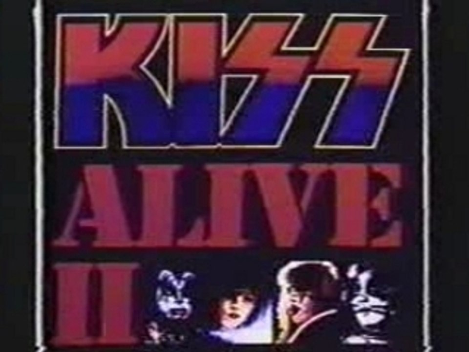 kiss alive II promo