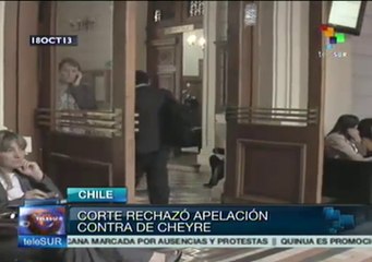 Corte chilena rechaza apelación contra Cheyre