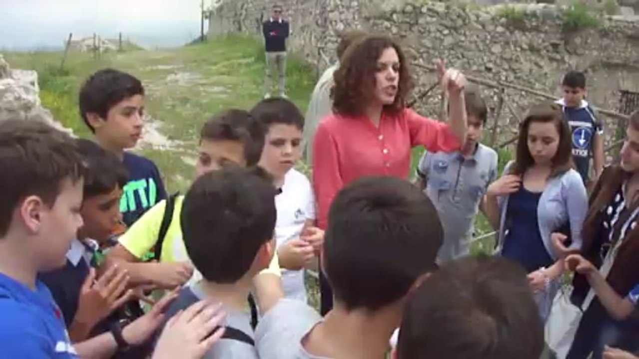 Laboratori didattici al Castello di Lettere con Angela Abagnale e Enza Attianese