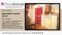 1 Bedroom Apartment for rent - Palais Royal, Paris - Ref. 6197
