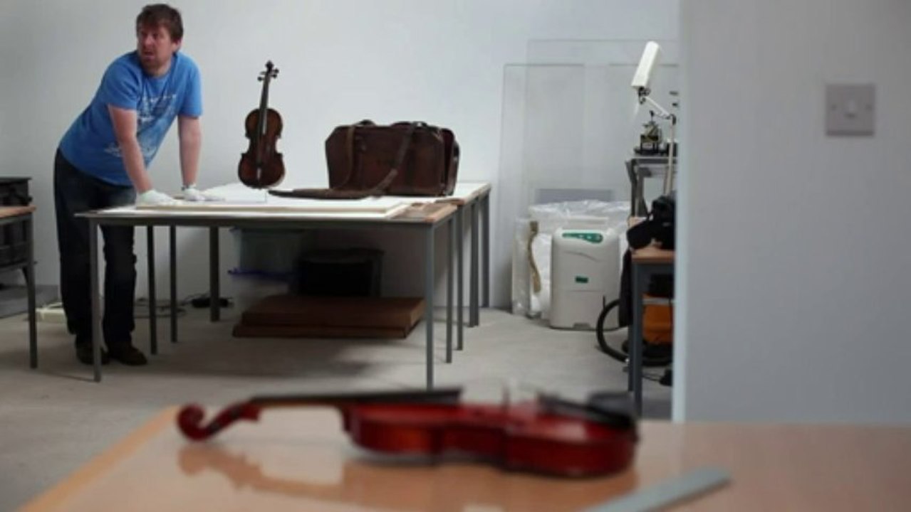1,45 millones por violín del Titanic