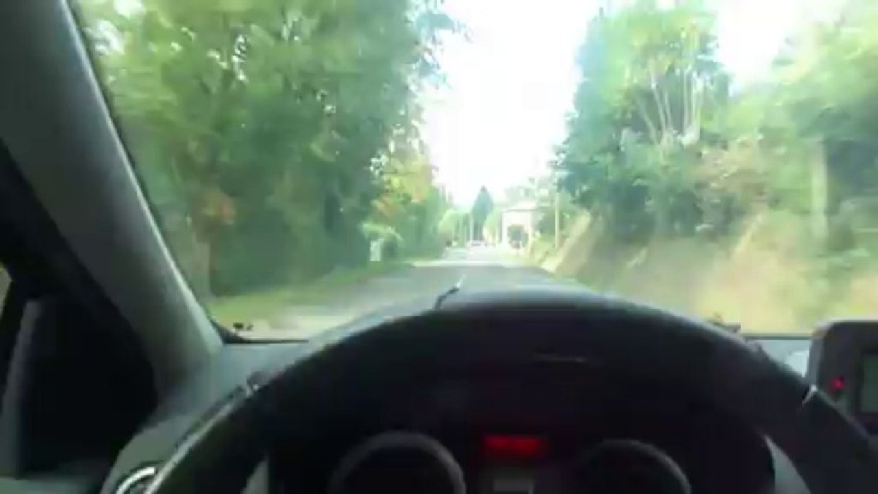 parcours voiture creches a la pente sud