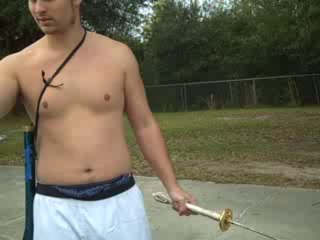 fastest swordsman in the world with 2 swords in 1 hand