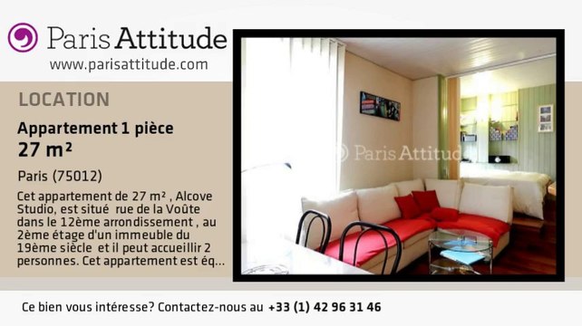 Appartement Alcove Studio à louer - Porte de Vincennes, Paris - Ref. 8171