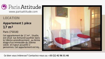Appartement Studio à louer - Montmartre, Paris - Ref. 7133