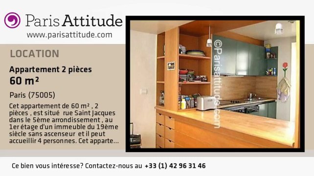 Appartement 1 Chambre à louer - Panthéon/Sorbonne, Paris - Ref. 2454