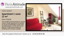Studio Apartment for rent - Alésia, Paris - Ref. 3533