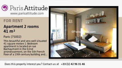 1 Bedroom Apartment for rent - Montorgueil, Paris - Ref. 3643