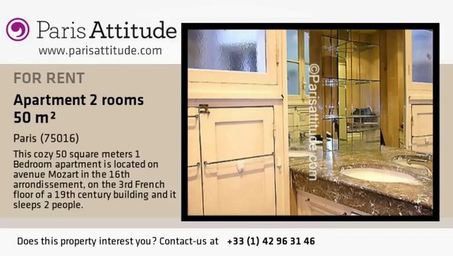 1 Bedroom Apartment for rent - Jasmin, Paris - Ref. 4214