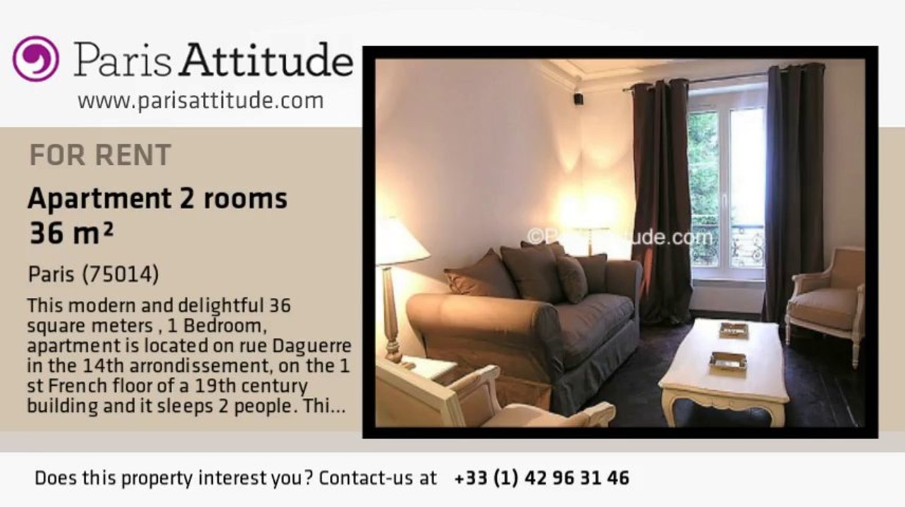 1 Bedroom Apartment for rent - Montparnasse, Paris - Ref. 6890