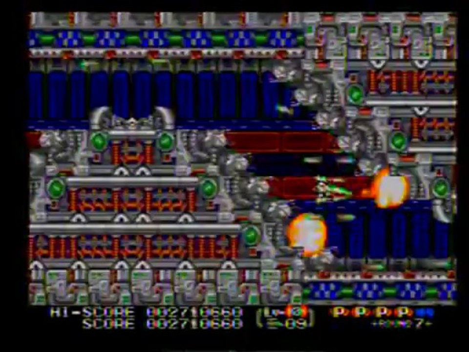 Eliminate Down - 1LC - No Laser - Megadrive Genesis