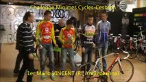 Les Trophées du Challenge Minimes-Cadets Cycles Cesbron