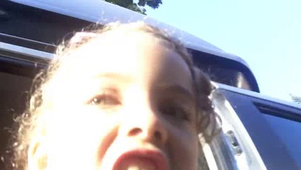 Eden Rose being silly in Canada