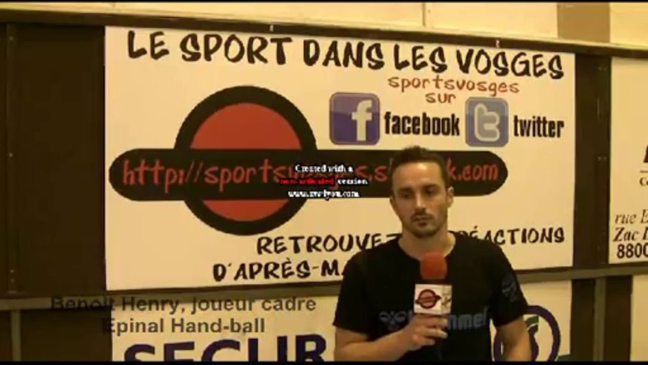 HAND BALL N2M : EPINAL 29/24 VAL DE GRAY