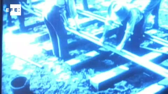 Exposição lembra construção de ferrovia que atravessa os Estados Unidos.