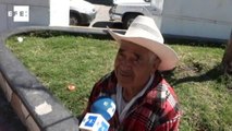 Veintiocho mil mexicanos viven pendientes de una posible erupción del volcán Popocatépetl.wmv