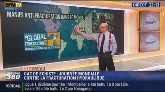 Harold à la carte: des manifestations anti-fracturation hydraulique dans le monde - 20/10